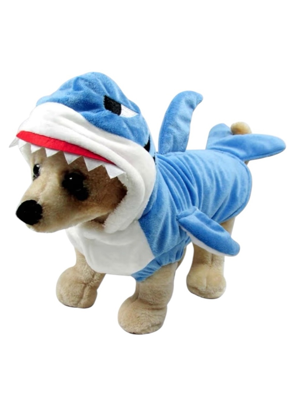 NWOT Shark Dog Costume Hoodie